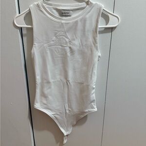 Babaton Ivory High Neck Bodysuit | Sizs XS